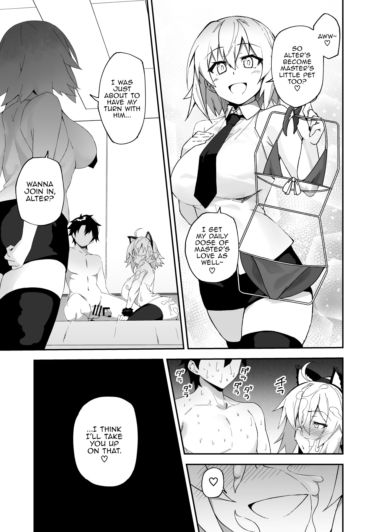 Hentai Manga Comic-Endless Mating with Cat-Eared Jeanne Alter-Read-24